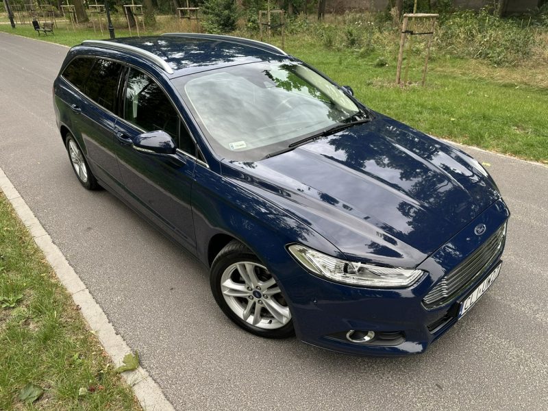 Ford Mondeo MK5 2.0 TDCI 180 Koni Titanium Led Navi PowerShift Salon Polska Alu 17 Mk5 (2014-)