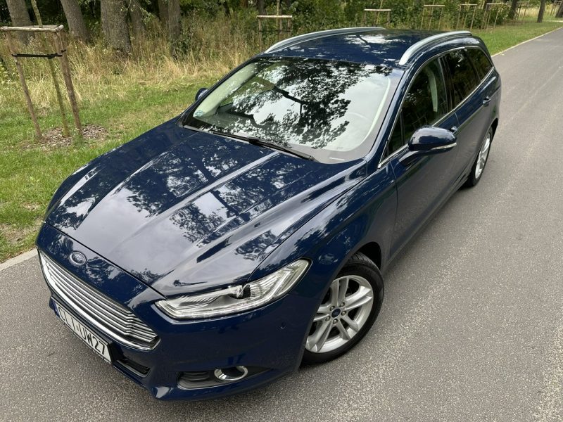 Ford Mondeo MK5 2.0 TDCI 180 Koni Titanium Led Navi PowerShift Salon Polska Alu 17 Mk5 (2014-)