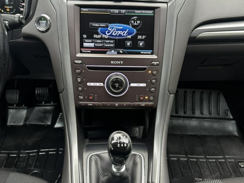 Ford Mondeo MK5 2.0 TDCI 180 Koni Titanium Led Navi PowerShift Salon Polska Alu 17 Mk5 (2014-)