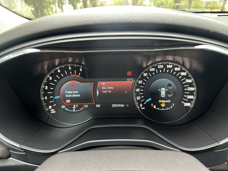 Ford Mondeo MK5 2.0 TDCI 180 Koni Titanium Led Navi PowerShift Salon Polska Alu 17 Mk5 (2014-)