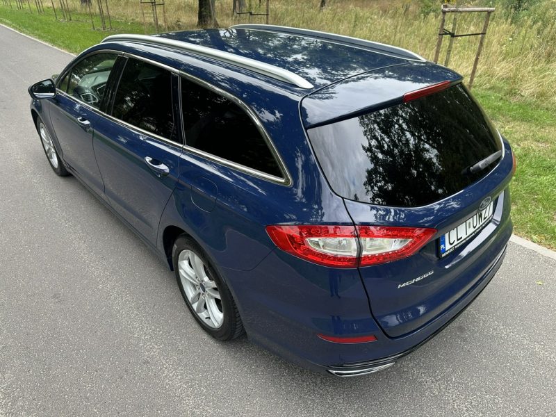 Ford Mondeo MK5 2.0 TDCI 180 Koni Titanium Led Navi PowerShift Salon Polska Alu 17 Mk5 (2014-)