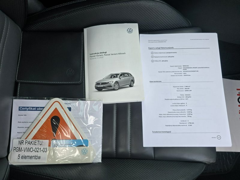 Volkswagen Passat R-LINE ELEGANCE 2.0 TSI 280KM 4Motion Harman Kardon Salon Polska FV23% B8 (2014-2023)