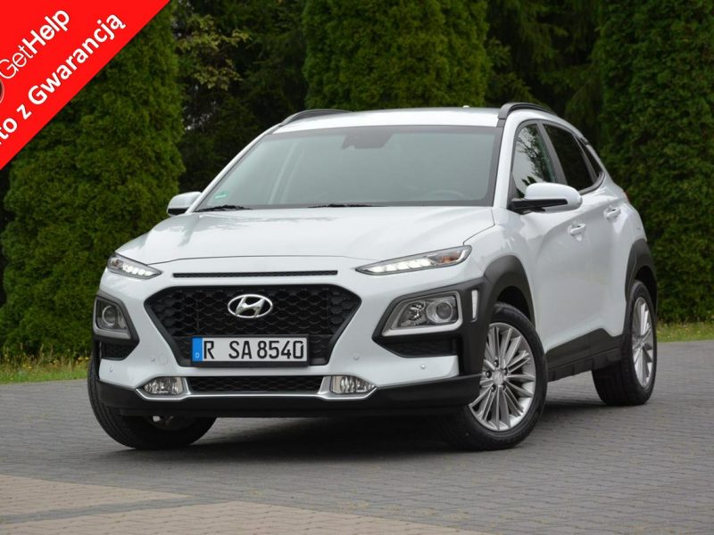 Hyundai Kona 1.6T-GDI(177KM)Led Navi Skóry Krell Kamera Asystent Pasa Alu17" I (2017-2023)