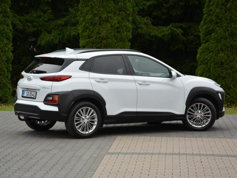 Hyundai Kona 1.6T-GDI(177KM)Led Navi Skóry Krell Kamera Asystent Pasa Alu17" I (2017-2023)