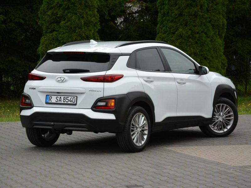 Hyundai Kona 1.6T-GDI(177KM)Led Navi Skóry Krell Kamera Asystent Pasa Alu17" I (2017-2023)