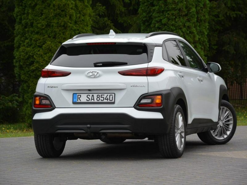 Hyundai Kona 1.6T-GDI(177KM)Led Navi Skóry Krell Kamera Asystent Pasa Alu17" I (2017-2023)