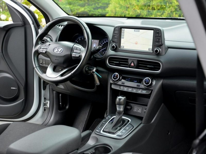 Hyundai Kona 1.6T-GDI(177KM)Led Navi Skóry Krell Kamera Asystent Pasa Alu17" I (2017-2023)