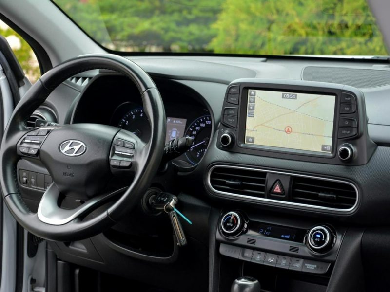 Hyundai Kona 1.6T-GDI(177KM)Led Navi Skóry Krell Kamera Asystent Pasa Alu17" I (2017-2023)