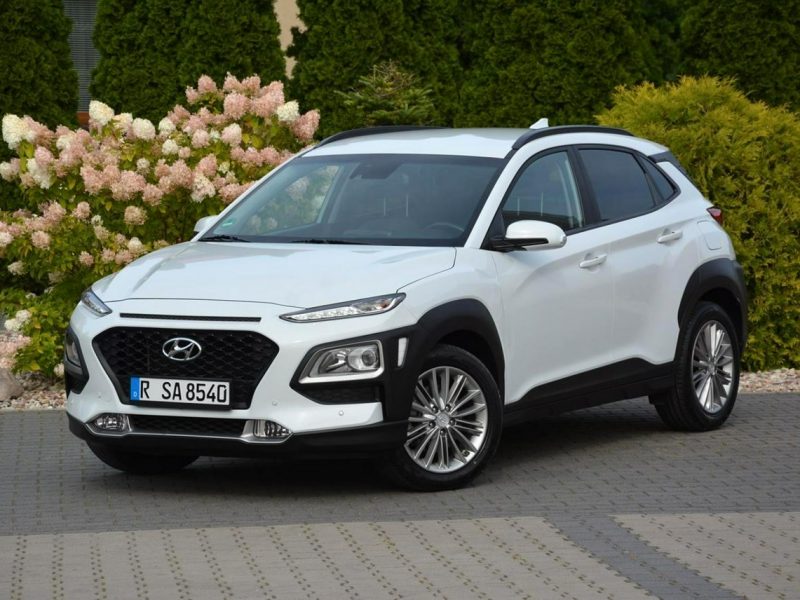 Hyundai Kona 1.6T-GDI(177KM)Led Navi Skóry Krell Kamera Asystent Pasa Alu17" I (2017-2023)