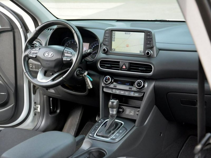 Hyundai Kona 1.6T-GDI(177KM)Led Navi Skóry Krell Kamera Asystent Pasa Alu17" I (2017-2023)