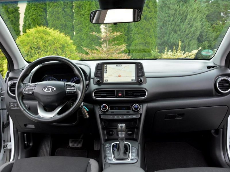 Hyundai Kona 1.6T-GDI(177KM)Led Navi Skóry Krell Kamera Asystent Pasa Alu17" I (2017-2023)