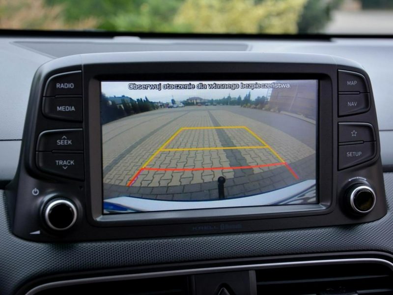 Hyundai Kona 1.6T-GDI(177KM)Led Navi Skóry Krell Kamera Asystent Pasa Alu17" I (2017-2023)