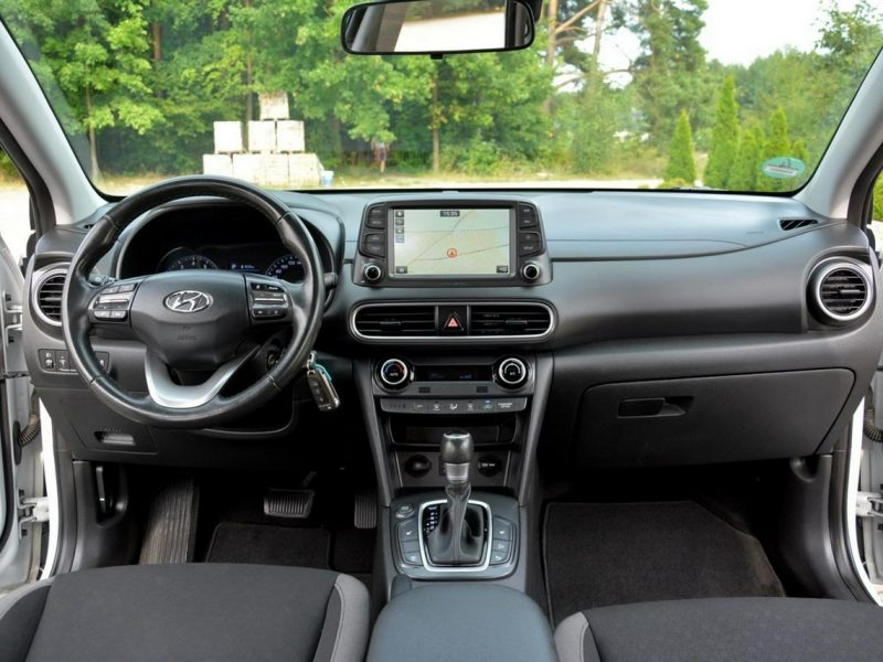 Hyundai Kona 1.6T-GDI(177KM)Led Navi Skóry Krell Kamera Asystent Pasa Alu17" I (2017-2023)