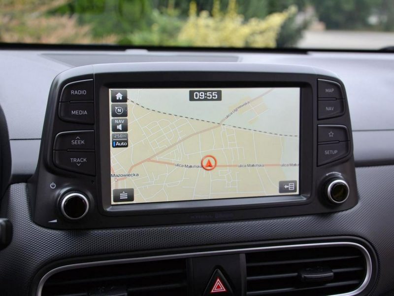 Hyundai Kona 1.6T-GDI(177KM)Led Navi Skóry Krell Kamera Asystent Pasa Alu17" I (2017-2023)