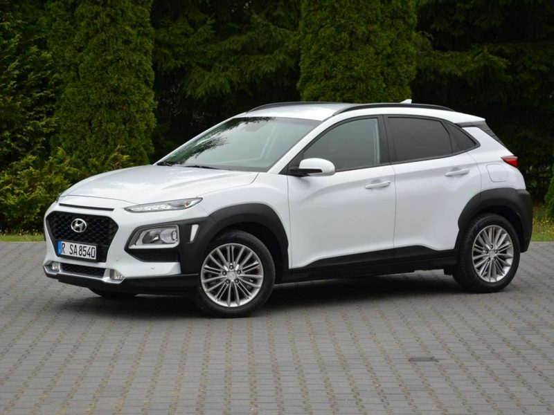 Hyundai Kona 1.6T-GDI(177KM)Led Navi Skóry Krell Kamera Asystent Pasa Alu17" I (2017-2023)
