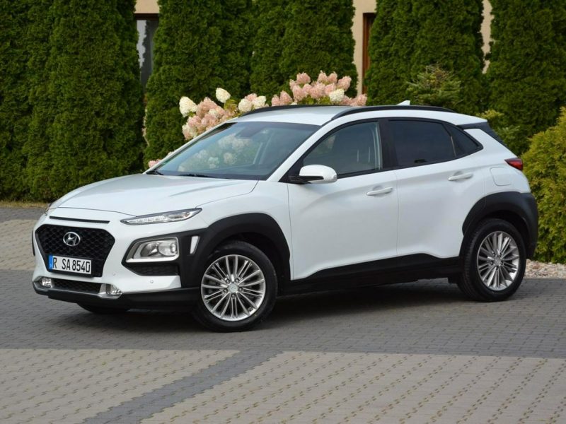 Hyundai Kona 1.6T-GDI(177KM)Led Navi Skóry Krell Kamera Asystent Pasa Alu17" I (2017-2023)