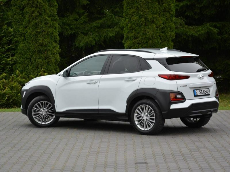 Hyundai Kona 1.6T-GDI(177KM)Led Navi Skóry Krell Kamera Asystent Pasa Alu17" I (2017-2023)