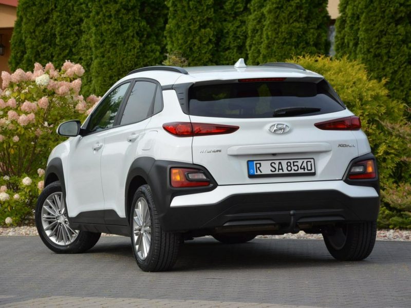 Hyundai Kona 1.6T-GDI(177KM)Led Navi Skóry Krell Kamera Asystent Pasa Alu17" I (2017-2023)