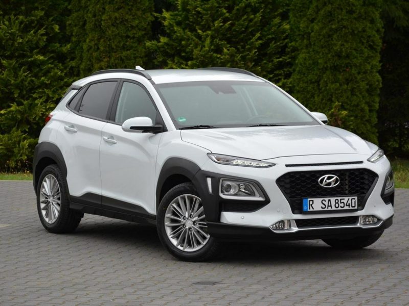 Hyundai Kona 1.6T-GDI(177KM)Led Navi Skóry Krell Kamera Asystent Pasa Alu17" I (2017-2023)