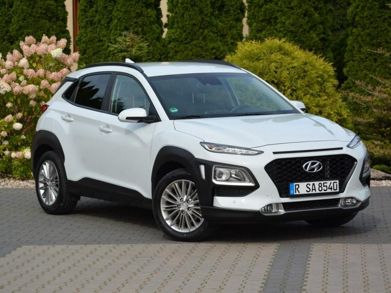 Hyundai Kona 1.6T-GDI(177KM)Led Navi Skóry Krell Kamera Asystent Pasa Alu17" I (2017-2023)