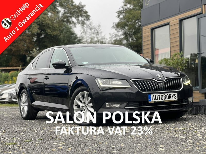 Škoda Superb Salon Polska Poleasingowy FV 23% 4x4 190KM AUTOMAT DSG I Właściciel III (2015-2023)