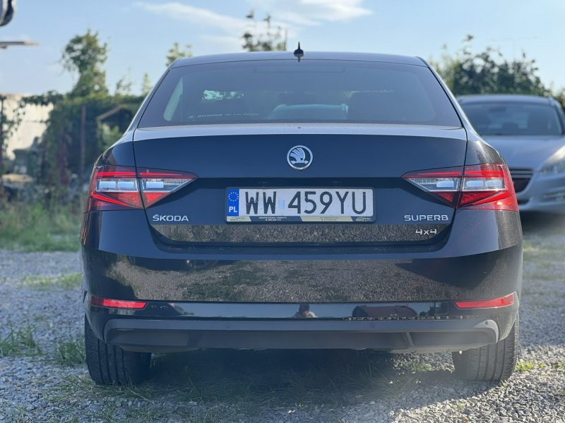 Škoda Superb Salon Polska Poleasingowy FV 23% 4x4 190KM AUTOMAT DSG I Właściciel III (2015-2023)