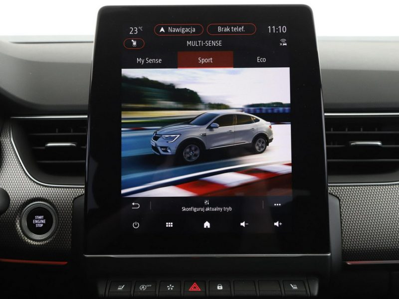 Renault Arkana Automat Navi Klimatyzacja Podgrzewane fotele Czujniki parkowania Bluet