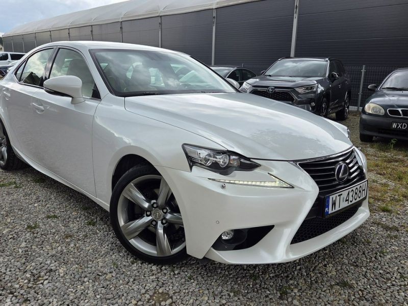 Lexus IS 2.5 Hybrid Hand Free PDC Jasna Skóra Kamera Ast. park Navi Serwis III (2013-)
