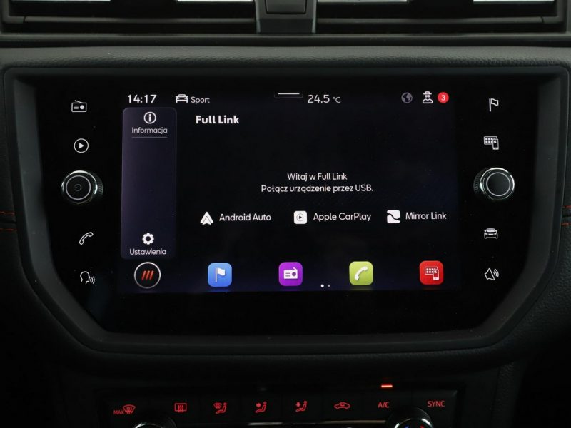 Seat Arona FR automat virtual navi alcantara BeatsAudio ACC grzane fotele kamera