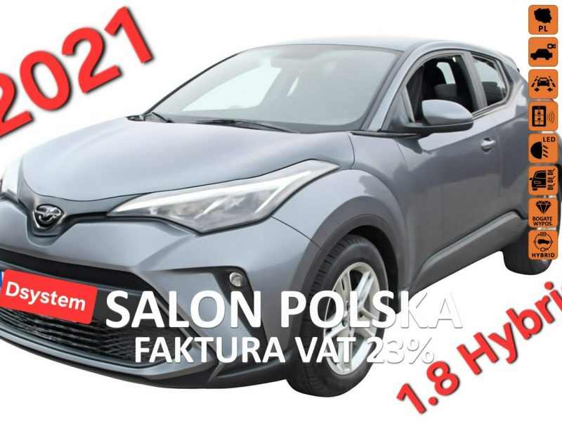 Toyota C-HR C-HR 21r Salon Polska HYBRID Gwarancja Hybrid Bezwypadkowy