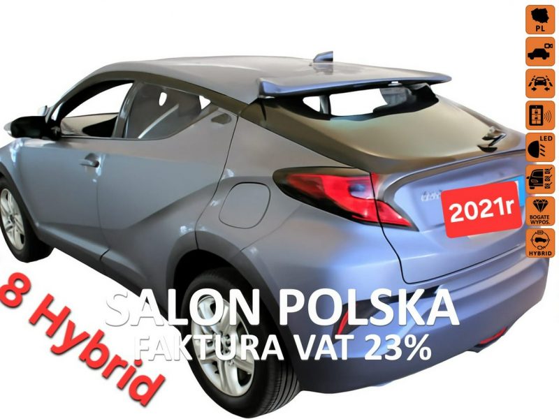 Toyota C-HR C-HR 21r Salon Polska HYBRID Gwarancja Hybrid Bezwypadkowy