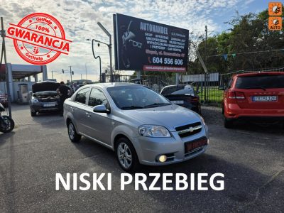 Chevrolet Aveo 1.4 Benzyna 88 KM, Klimatyzacja, Alufelgi, USB, AUX, El. Szyby i Lust. T200/T250 (2002-2011)