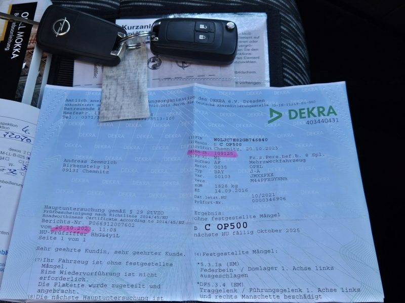 Opel Mokka 1.4T, 2016r, Tylko 122tyś km, Piękna Z Niemiec-Zarejestrowana I (2012-2019)