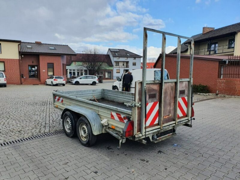 lawety inny STEDELE MTS 35 Przyczepa STEDELE MTS 35 F-VAT 23 %, do przewozu pojazdów, najazdy