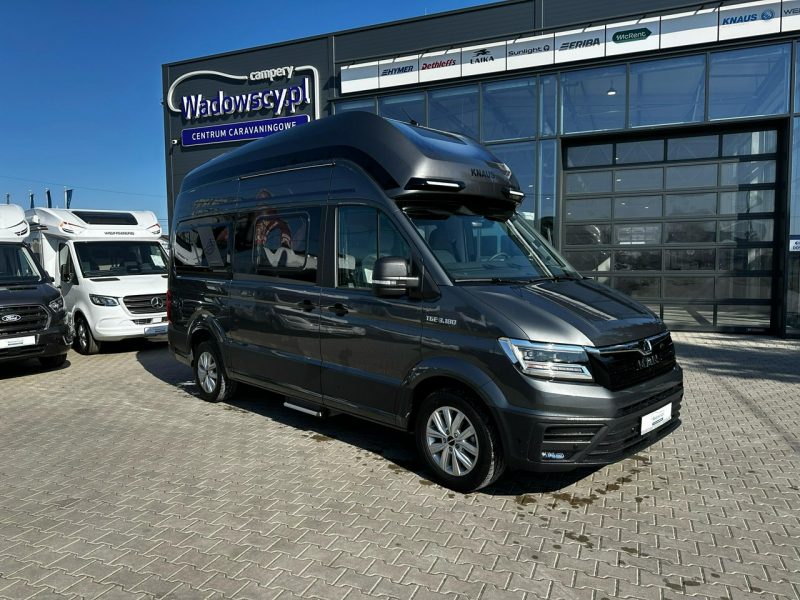 samochody kempingowe Knaus BOXDRIVE 600 XL Kompaktowy campervan z miejscem dla 4 osób! Bogato wyposażony!