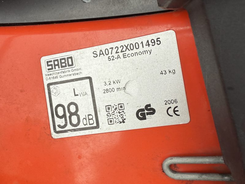 Kosiarka spalinowa SABO 52-A Economy z napędem z koszem