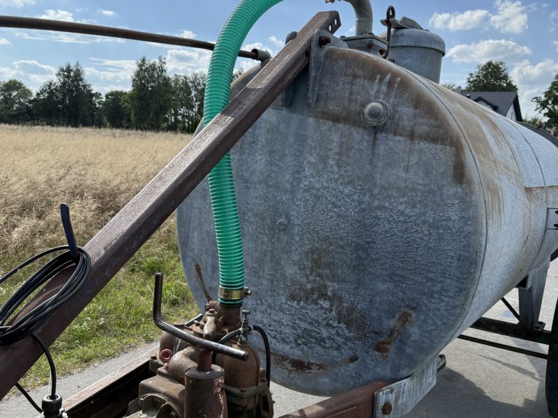 Beczkowóz Holz 3000l beczka szambowóz zachodni
