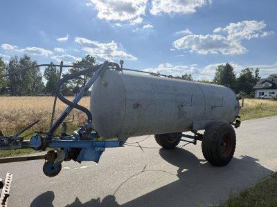 Beczkowóz Streu-Mix 4000l beczka szambowóz zachodni
