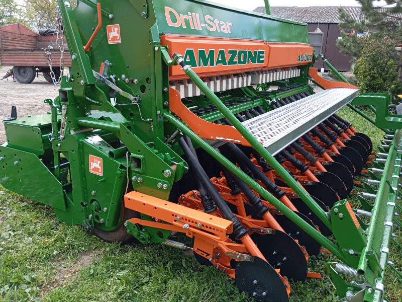 Amazone agregat uprawowo-siewny 3m talerzowy siewnik kg 302 ad rp 302