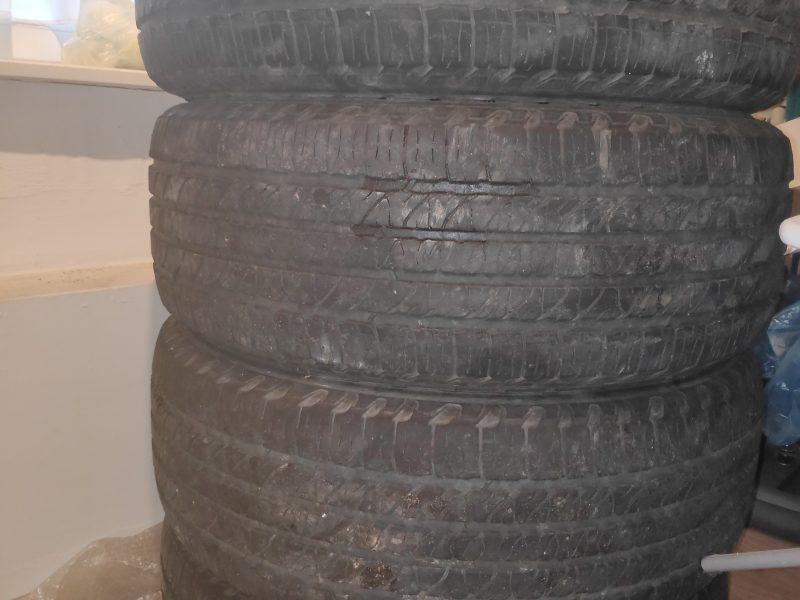 Goodyear Fortera 265/50 R20 19r całoroczne 3szt (+1szt uszkodzona)