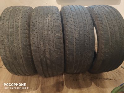 Goodyear Fortera 265/50 R20 19r całoroczne 3szt (+1szt uszkodzona)