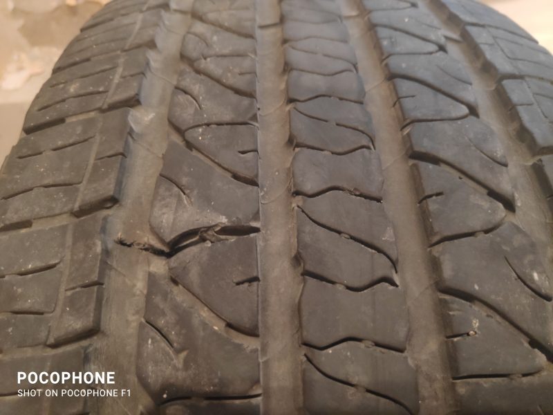 Goodyear Fortera 265/50 R20 19r całoroczne 3szt (+1szt uszkodzona)