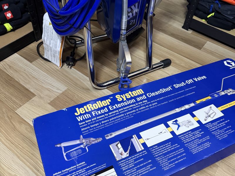 Agregat malarski Graco GX21 + zestaw JetRoller 24V491 – NOWY KOMPLET