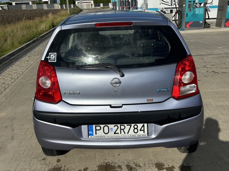 Nissan Pixo, idealne auto na dojazdy.