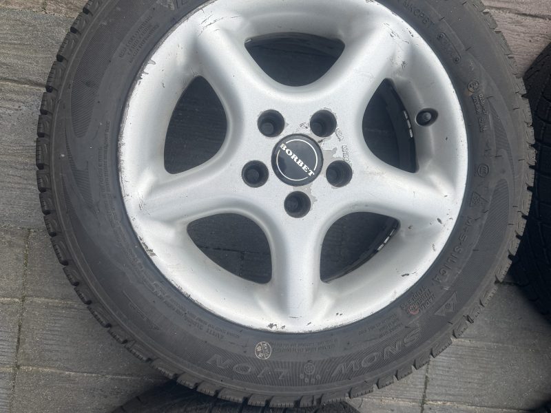 Koła zimowe BORBET alufelgi 14’ VW Polo Ibiza Fabia 5x100