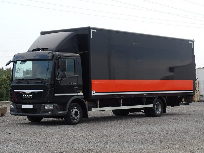 MAN TGL 12.180 Kontener Sprowadzony Euro 6 Przebieg Udokumentowany , ESP , ASR , Poduszki, Winda, Sprowadzony