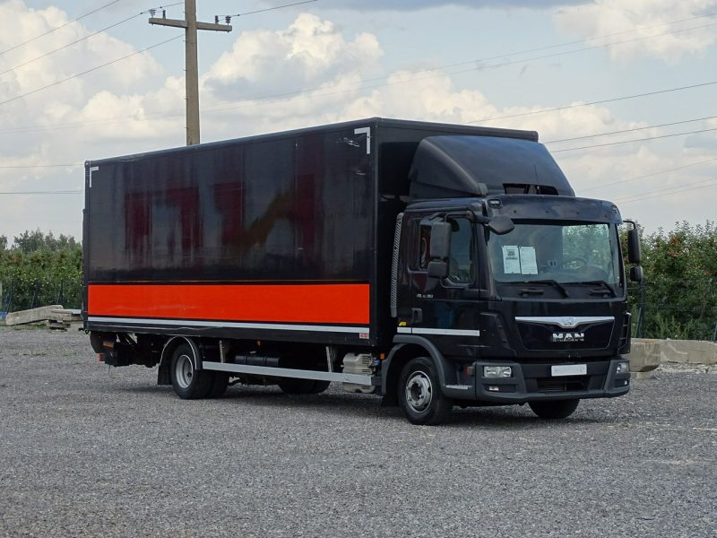 MAN TGL 12.180 Kontener Sprowadzony Euro 6 Przebieg Udokumentowany , ESP , ASR , Poduszki, Winda, Sprowadzony