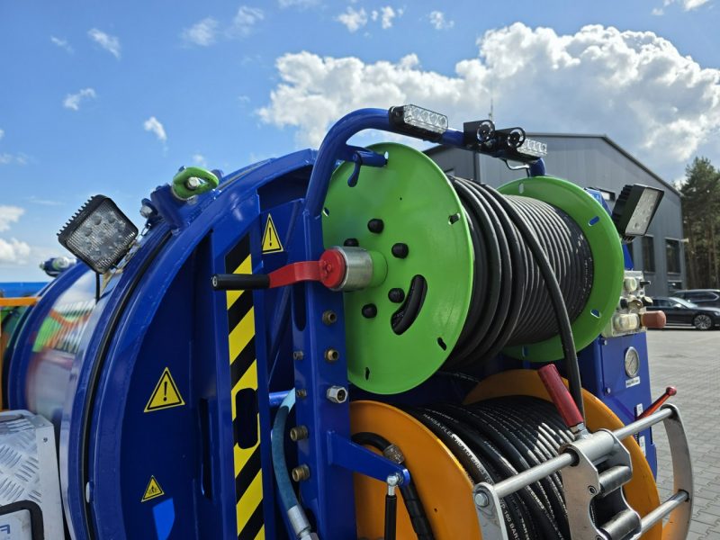 Mitsubishi ROM SMART COMBI WUKO GORĄCA WODA DO CZYSZCZENIA KANAŁÓW WUKO asenizacyjny separator beczka odpady czyszczenie kanalizacja
