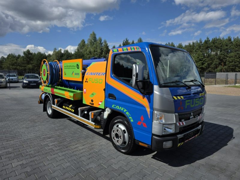 Mitsubishi ROM SMART COMBI WUKO GORĄCA WODA DO CZYSZCZENIA KANAŁÓW WUKO asenizacyjny separator beczka odpady czyszczenie kanalizacja