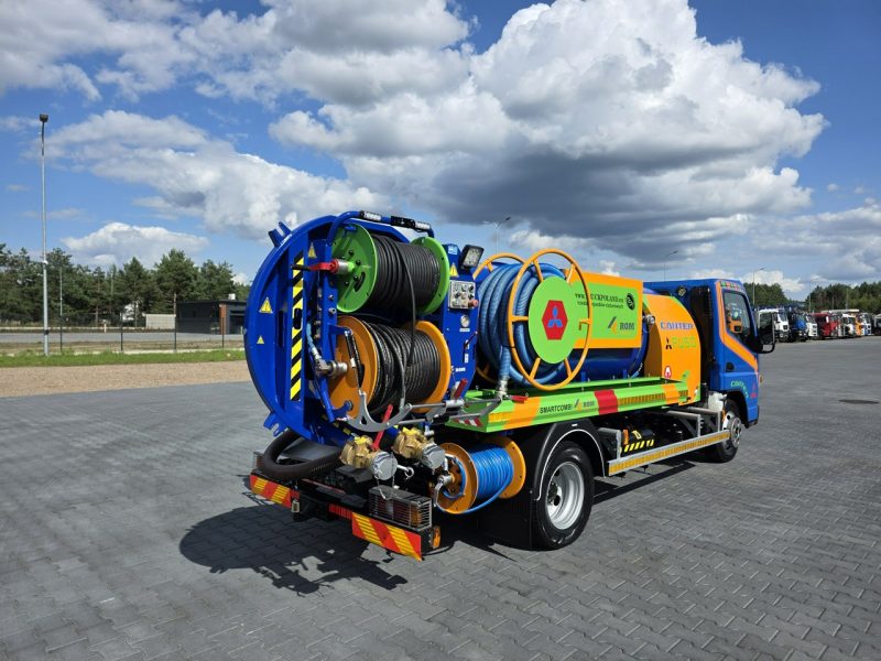 Mitsubishi ROM SMART COMBI WUKO GORĄCA WODA DO CZYSZCZENIA KANAŁÓW WUKO asenizacyjny separator beczka odpady czyszczenie kanalizacja